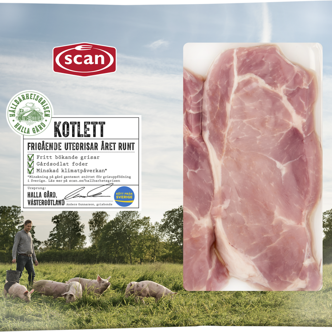 Kotlett Hållbarhetsgris