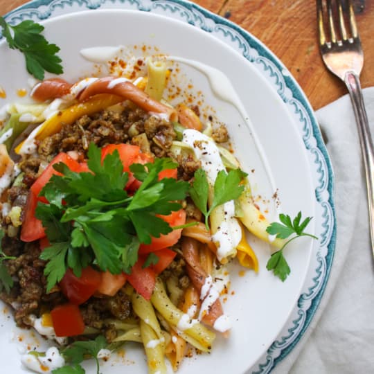 Turkisk pasta
