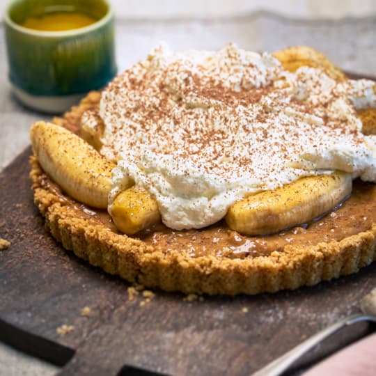 Banoffee Pie med Bacon & Sirapsstekt Banan