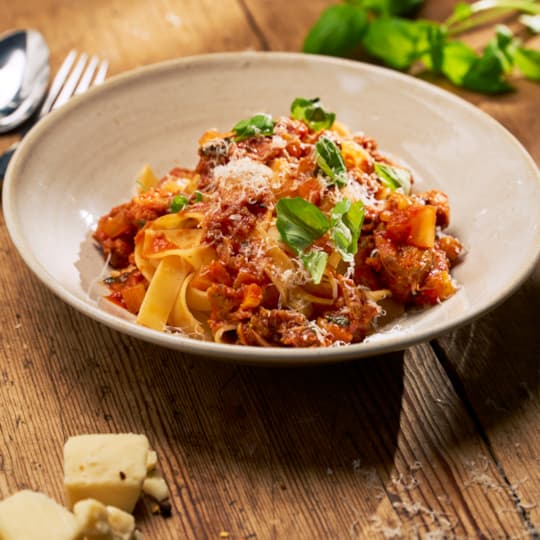 Pulled Pork Ragù alla Bolognese