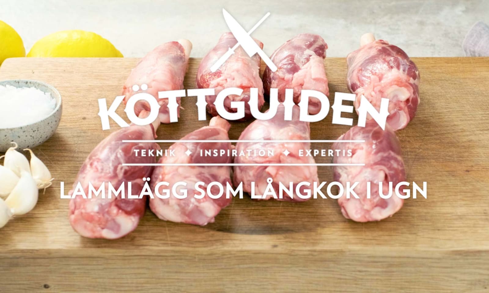 lammlagg som langkok i ugn