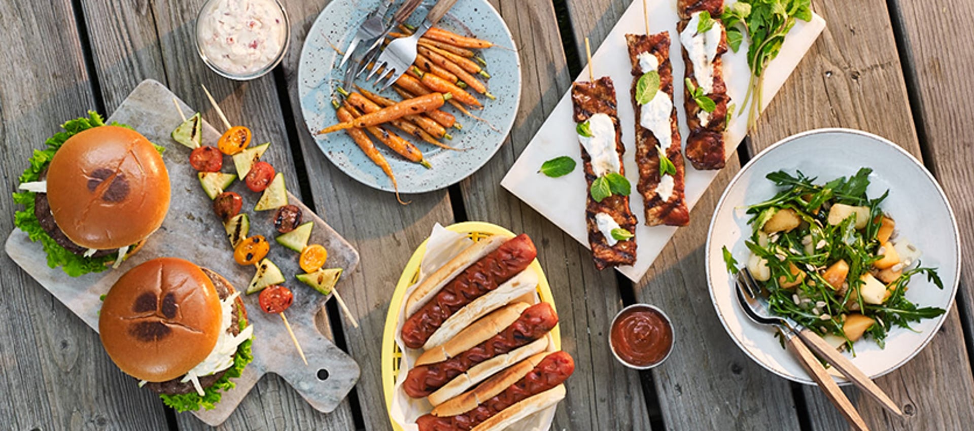 Barnsligt lätt grillande