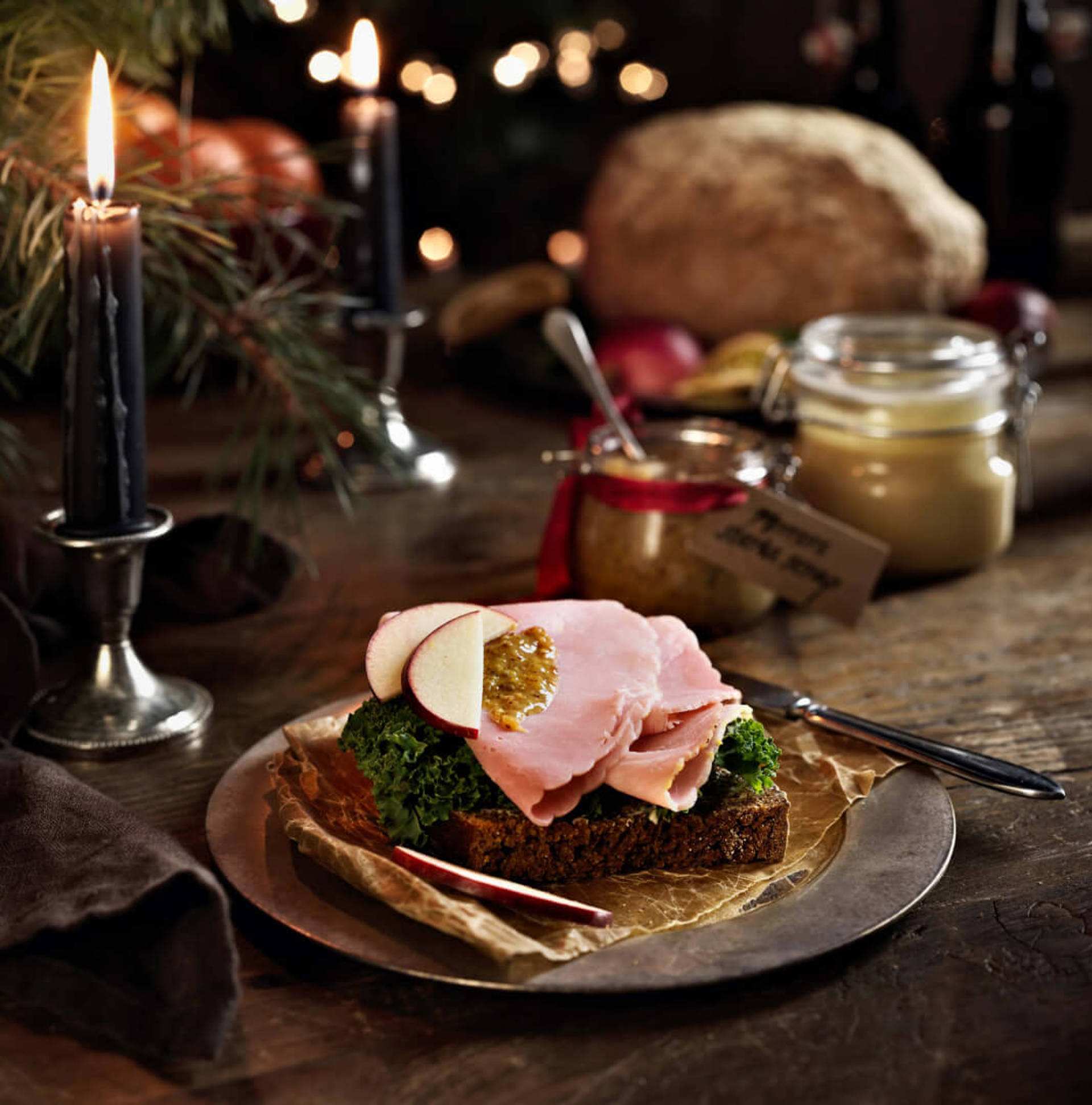 Klassisk Julskinkemacka