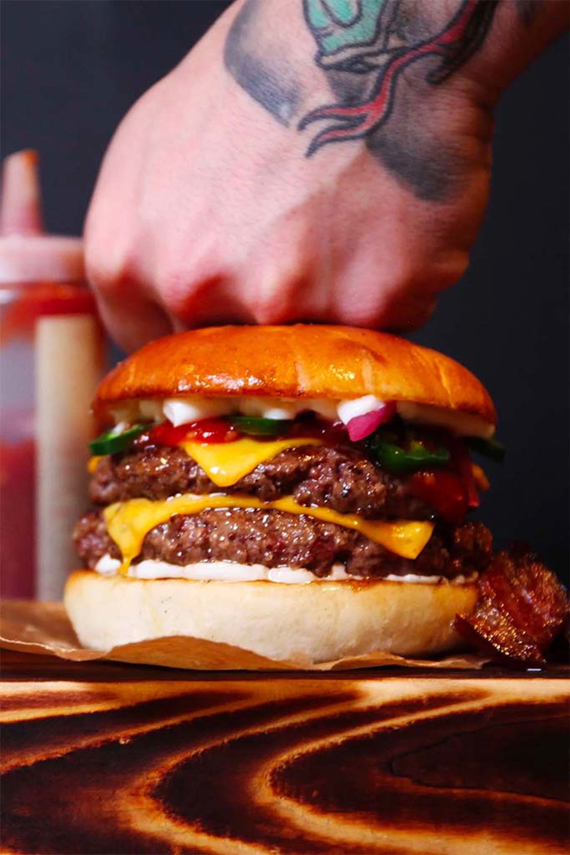 Bli en höjdare på hamburgare